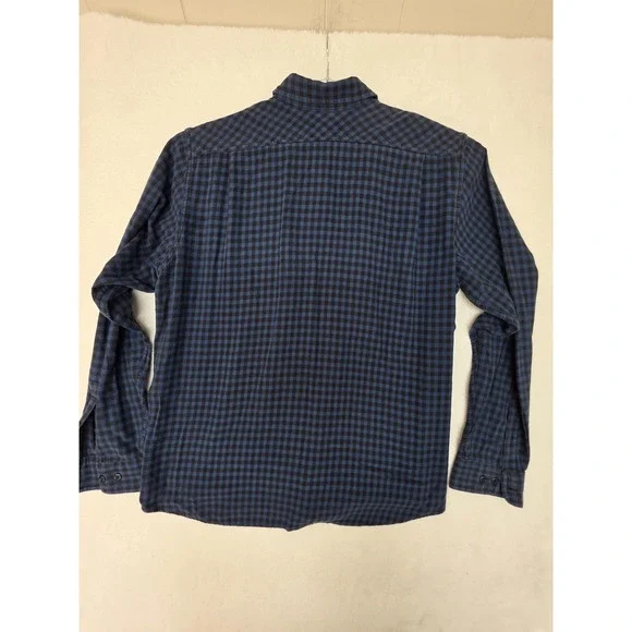 Filson Shirt Mens XL Blue Check Flannel Long Sleeve Button Front Cotton Casual - Picture 5 of 10
